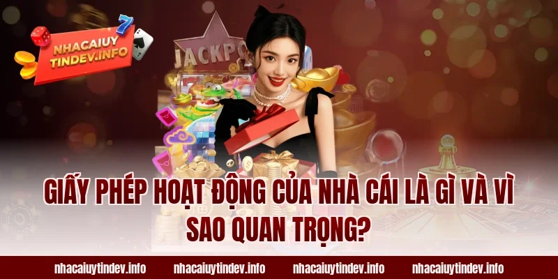 Giấy phép hoạt động của nhà cái là gì và vì sao quan trọng?