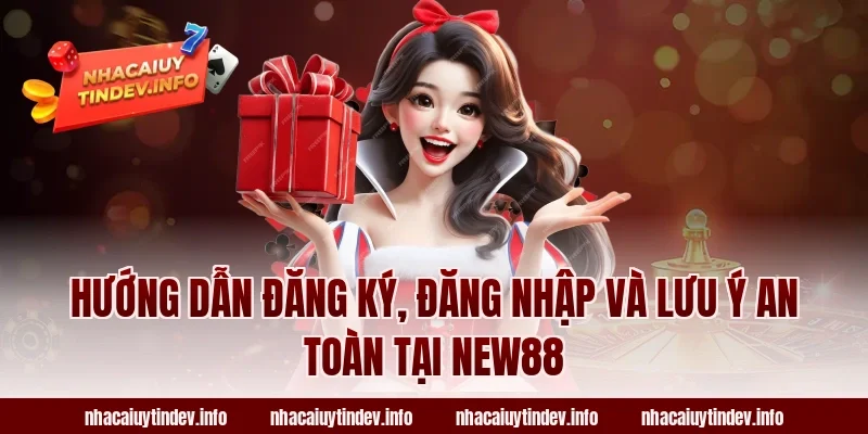 Hướng dẫn đăng ký, đăng nhập và lưu ý an toàn tại New88