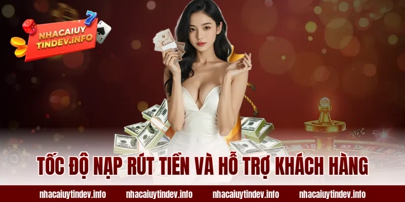 Tốc Độ Nạp Rút Tiền Và Hỗ Trợ Khách Hàng